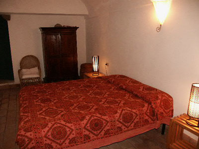 double bedroom in pantelleria dammuso