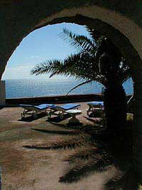 Pantelleria Villa Sea Views from Terrace